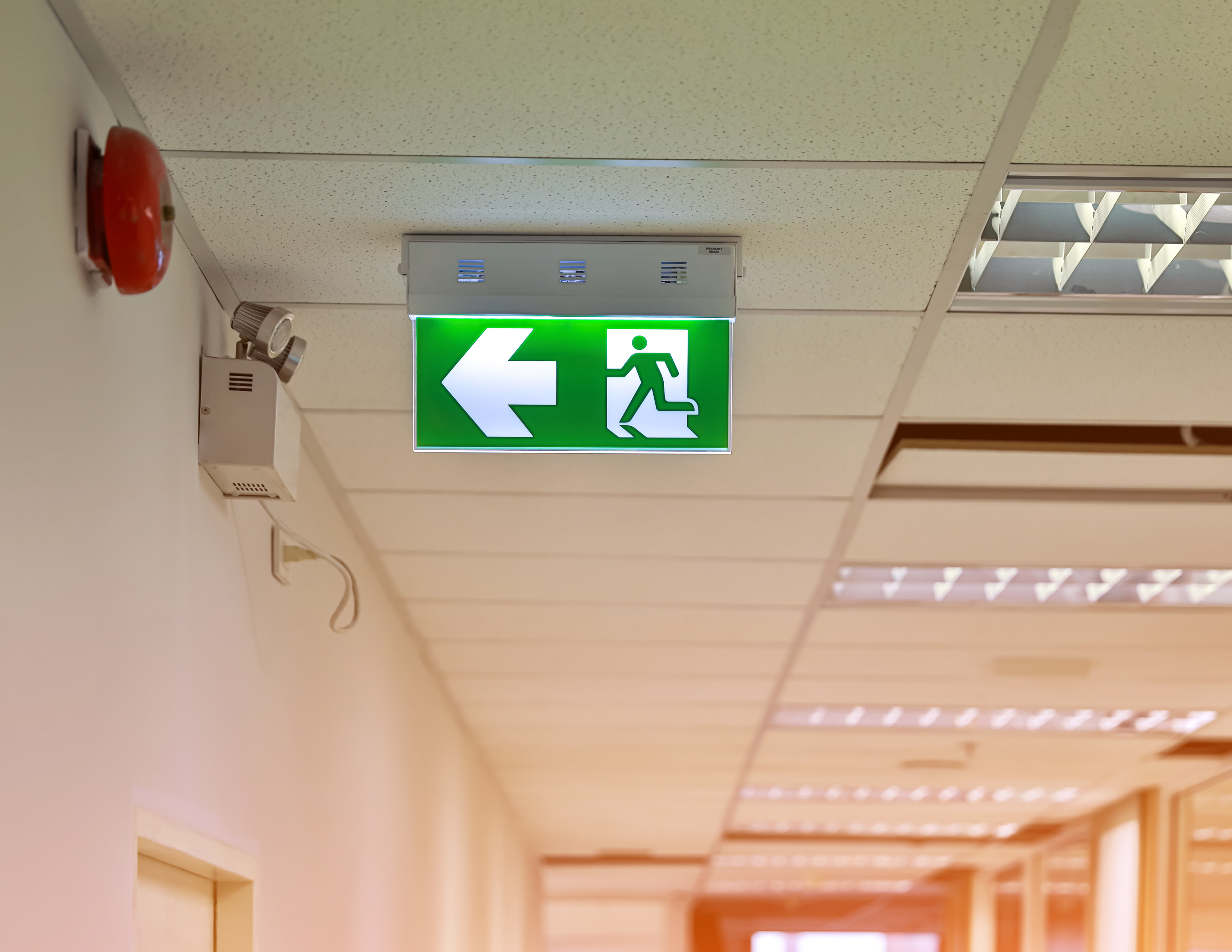 Fire Safety in Schools - Exit Sign
